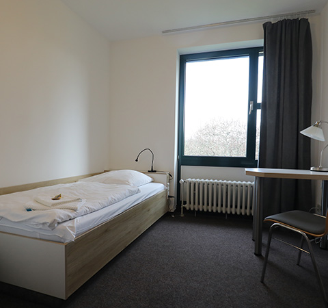 Einzelzimmer in der Akademie Biggesee